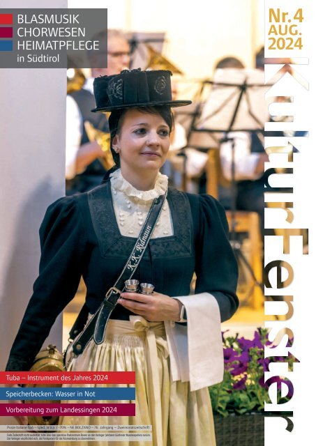 Kulturfenster Nr. 04|2024 - August 2024