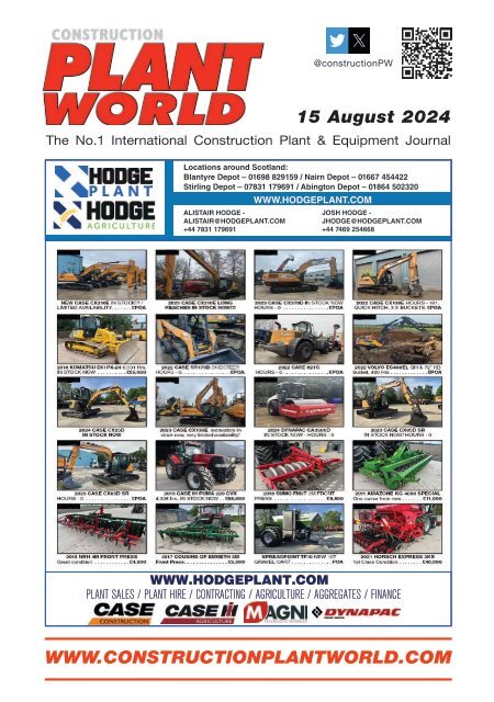 Construction Plant World - 15 August 2024