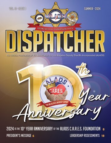 ALADS DISPATCHER VOL.41 ISSUE 1 SUMMER 2024