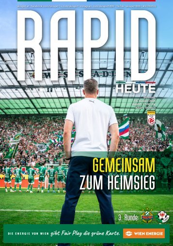 Rapid HEUTE: SK Rapid vs. WSG Tirol