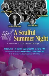 Program Book - A Soulful Summer Night