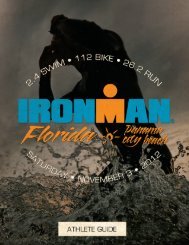 Florida - Ironman Triathlon