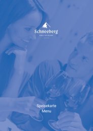 Speisekarte