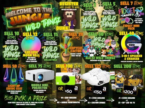 Welcome to the Jungle Prize Program