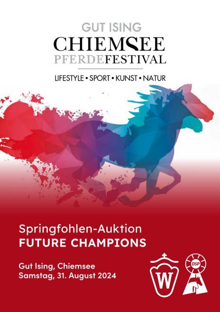 Springfohlenauktion Future Champions am 31. August 2024 in Ising
