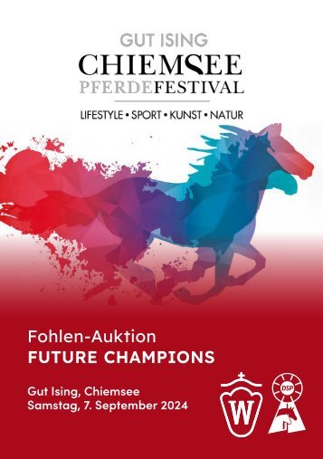 Fohlen-Auktion_Future Champions am 7. September 2024 in Ising