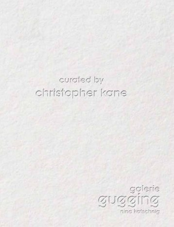 Katalog_christopherkane
