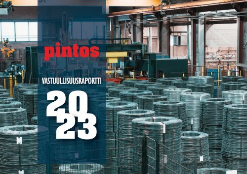 Pintos Vastuullisuusraportti 2023