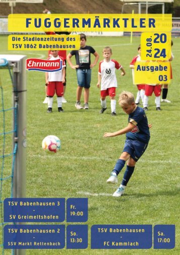 20240824 Fuggermärktler TSV 1862 Babenhausen – TSV Kammlach