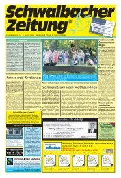 Schwalbacher Zeitung
