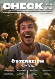 CHECK Magazin Austria - Gesundheitsmagazin für Männer No.2