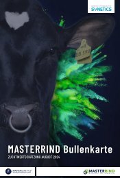 MASTERRIND Bullenkarte ZWS August 2024