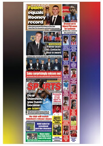 COMPLETE SPORTS - WEDNESDAY, AUG 21, 2024