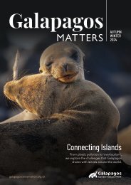Autumn/Winter 2024 - Galapagos Matters - Galapagos Conservation Trust