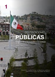 Cuaderno 1. Introducción a las contrataciones públicas en los Municipios del Estado de México y sus organismos