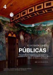 Cuaderno 4. Procedimientos adquisitivos y de enajenación previstos en la Ley de Contratación Pública del Estado de México y Municipios