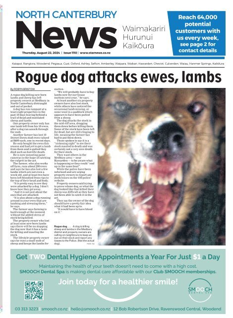 North Canterbury News: August 22, 2024