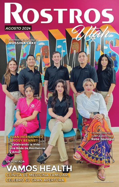 Revista Rostros Utah Agosto'24 