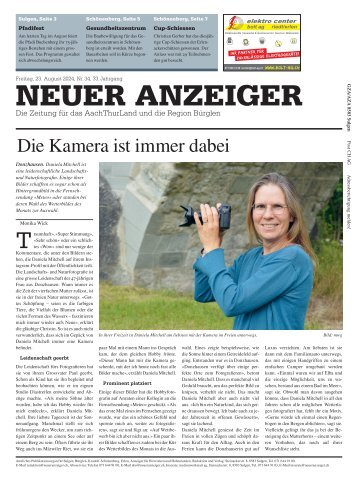 Neuer Anzeiger 23. August 2024
