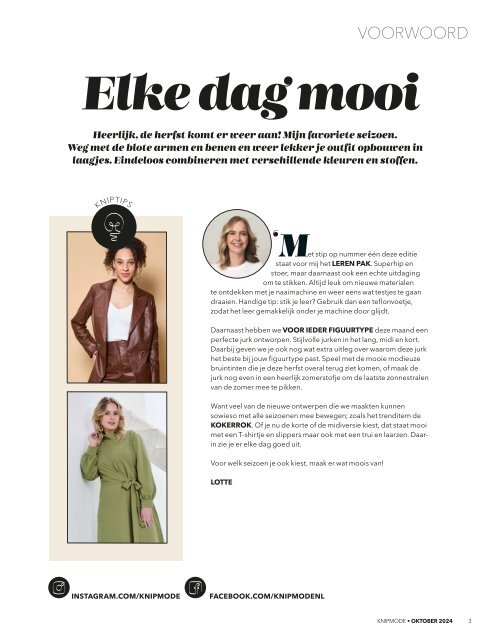 Knipmode oktober 2024