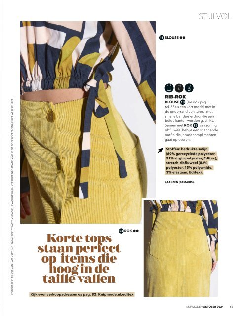 Knipmode oktober 2024