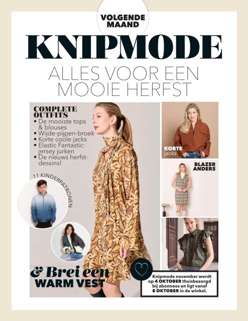 Knipmode oktober 2024