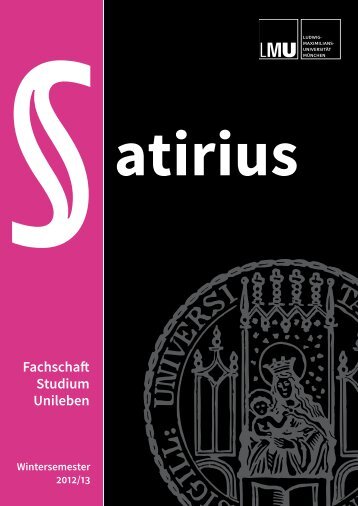 Satirius - Fachschaft Jura - Ludwig-Maximilians-Universität München