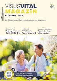 VisusVital Magazin: Frühjahr 2022