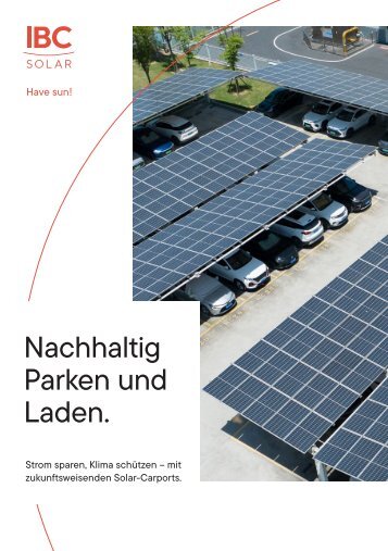 Nachhaltig Parken und Laden.