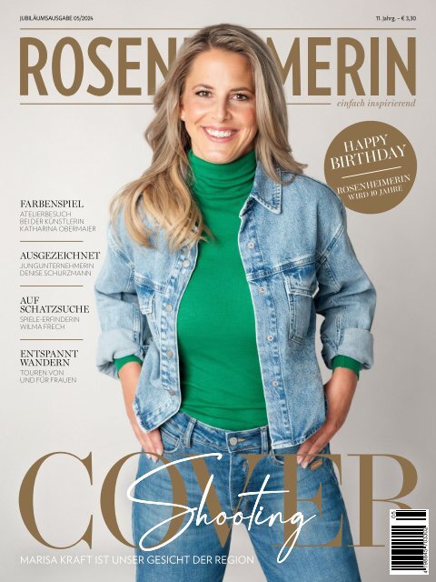 ROSENHEIMERIN Jubiläumsausgabe 2024 Vorschau