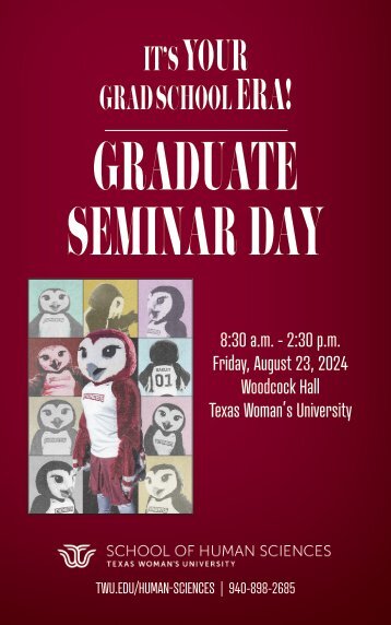 SHS Graduate Seminar Program DIGITAL