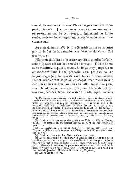 Société archéologique, historique et scientifique de Noyon ... - Index of