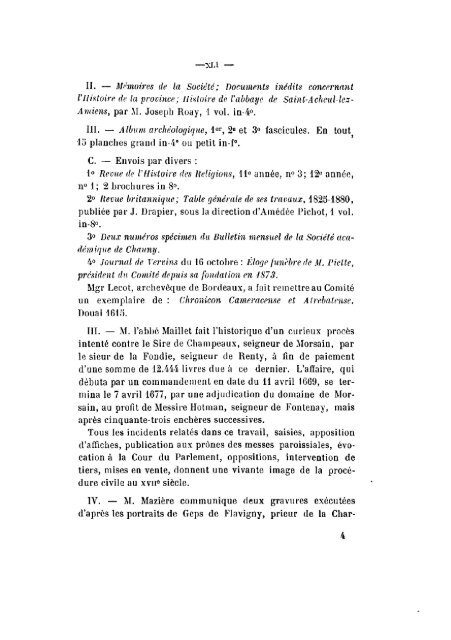 Société archéologique, historique et scientifique de Noyon ... - Index of