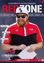 REDZONE - ifm Razorbacks Football Magazine - No. 6 - english