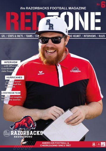 REDZONE - ifm Razorbacks Football Magazine - No. 6 - english