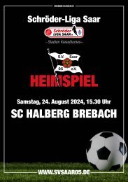 05er Magazin - SC Halberg Brebach