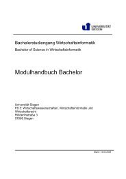 Modulhandbuch Bachelor - Wirtschaftswissenschaften ...