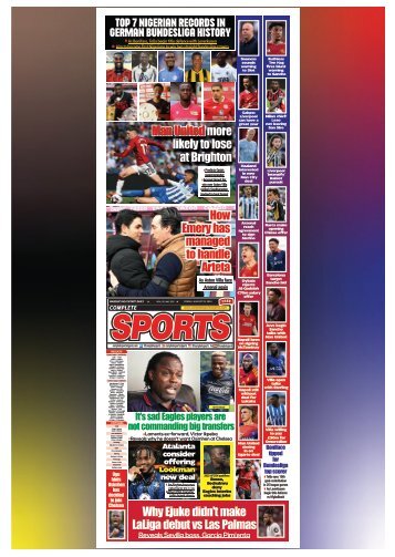 COMPLETE SPORTS - FRIDAY, AUG 23, 2024