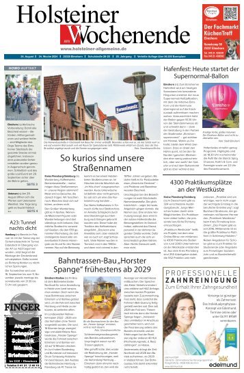 Holsteiner am Wochenende 34 2024