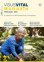 VisusVital Magazin: Frühjahr 2021