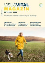 VisusVital Magazin: Herbst/Winter 2020