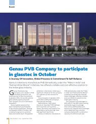 Genau PVB Company to participate in glasstec in October