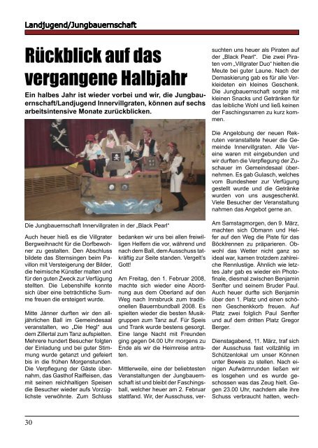 Raiffeisenkasse Villgratental - Gemeinde Innervillgraten