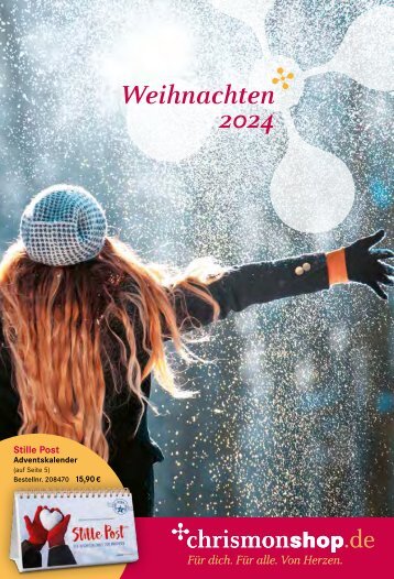 Weihnachtskatalog 2024 des chrismonshops – Mit tollen Geschenkideen zum Fest