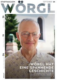 Stadtmagazin Wörgl September 2024