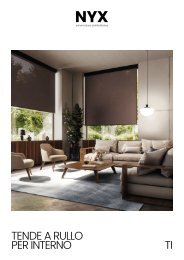 TI - TENDE A RULLO PER L’INTERNO - Nyx Tende