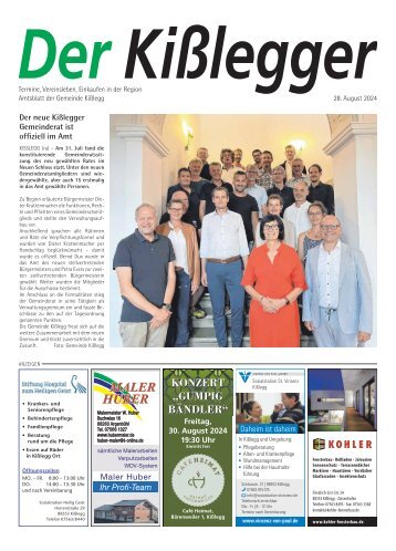 28.08.2024 Der Kißlegger