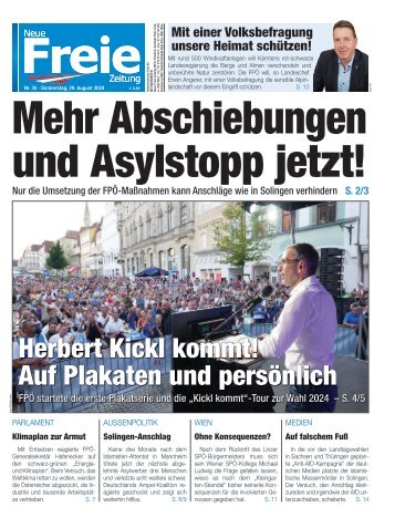 Mehr Abschiebungen und Asylstopp jetzt!
