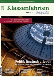 Klassenfahrten Magazin Heft 3/2024