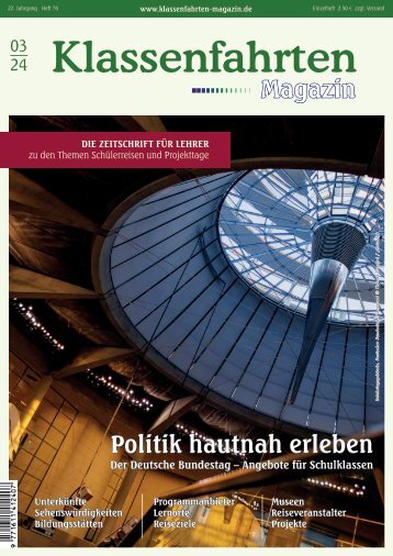 Klassenfahrten Magazin Heft 3/2024